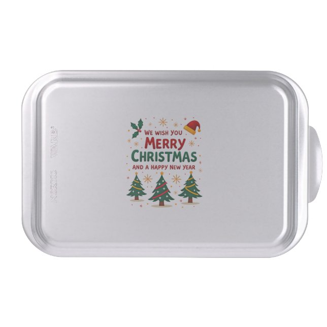 Christmas Christmas Christmas Christmas Christmas  Cake Pan (Front)