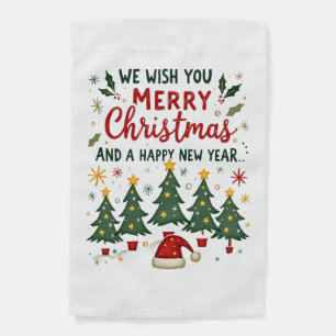 Christmas Christmas Christmas Christmas Christmas Garden Flag