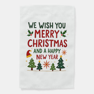 Christmas Christmas Christmas Christmas Christmas Garden Flag