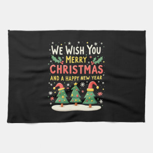 Christmas Christmas Christmas Christmas Christmas Kitchen Towel
