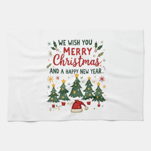 Christmas Christmas Christmas Christmas Christmas Kitchen Towel