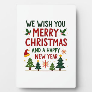 Christmas Christmas Christmas Christmas Christmas Plaque