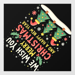 Christmas Christmas Christmas Christmas Christmas Wall Decal