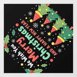 Christmas Christmas Christmas Christmas Christmas Wall Decal