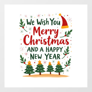 Christmas Christmas Christmas Christmas Christmas Wall Decal