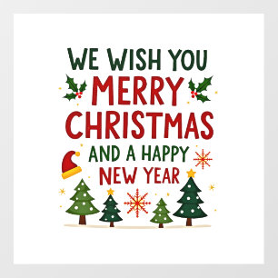 Christmas Christmas Christmas Christmas Christmas Wall Decal