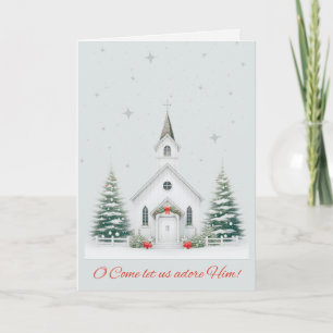 Christmas Church Christmas Card