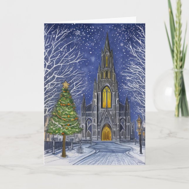 Christmas Church Holiday Card (Front)