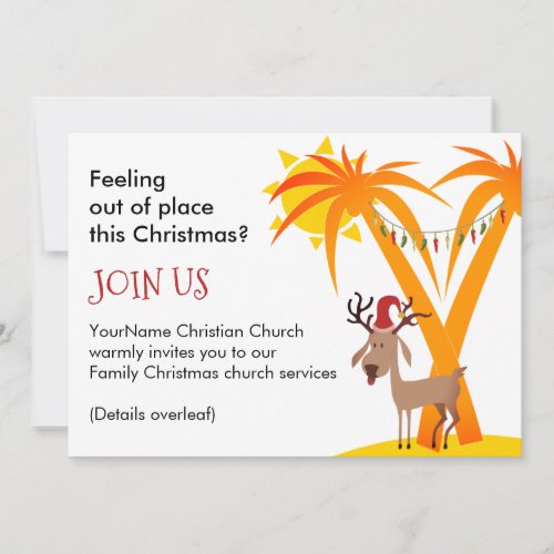 Christmas Church Invitation