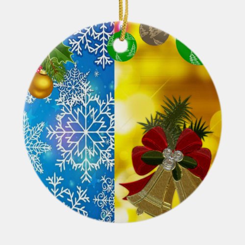 Christmas Circle Ornament