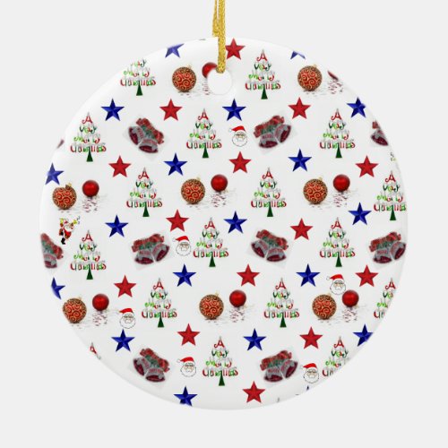 Christmas Circle Ornament