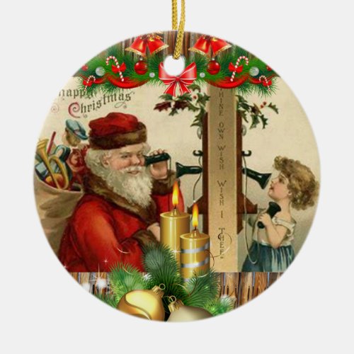 Christmas Circle Ornament