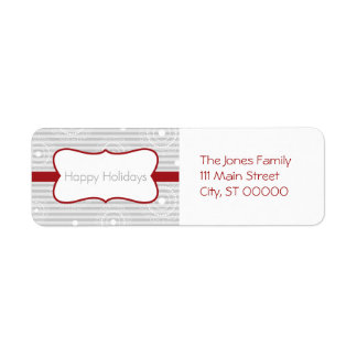 Christmas Circles - Blue Silver Label