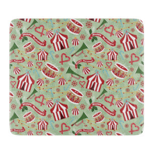 Christmas Circus Cutting Board