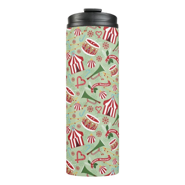 Christmas Circus Thermal Tumbler (Front)
