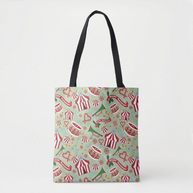 Christmas Circus Tote Bag (Front)