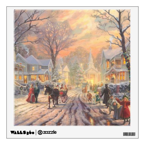 Christmas Village Art &amp; Wall Décor | Zazzle