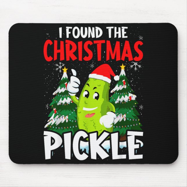 Christmas Ckle Lover Gift Co. I Found The Christma Mouse Pad (Front)