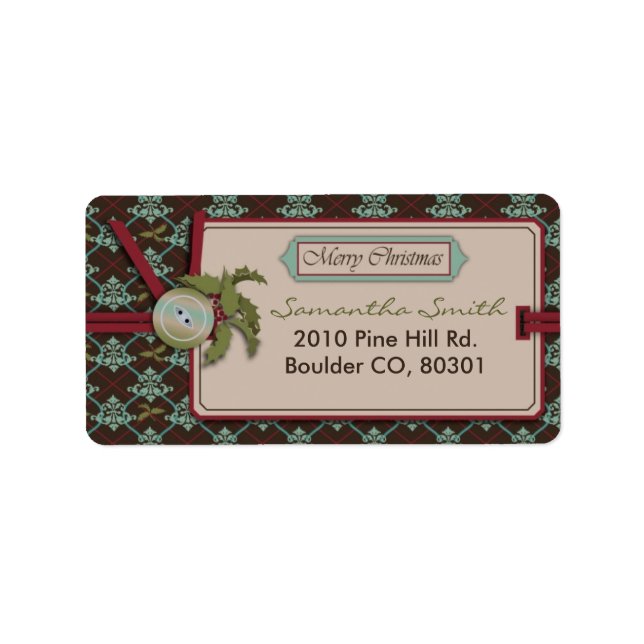 Christmas Classic Address Label (Front)
