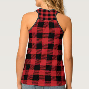 Buffalo plaid tank top Clearance