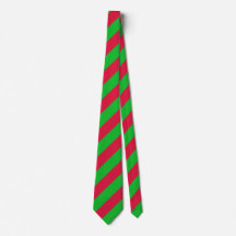 Christmas Classic Green and Red Stripes