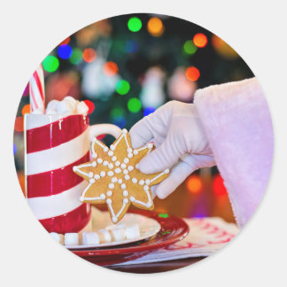 Christmas Classic Round Sticker