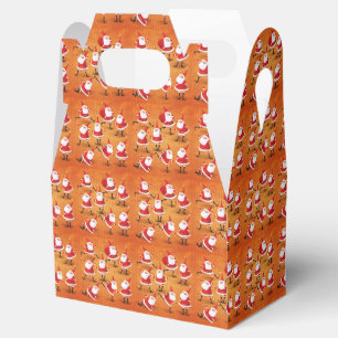 Christmas Classic Take Out Favor Boxes