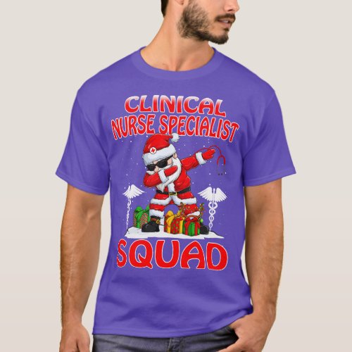 Christmas Clinical Nurse Specialist Squad Reindeer T_Shirt