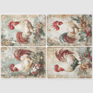 Christmas Cluckers Tissue Paper