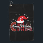 Christmas cna holiday golf towel<br><div class="desc">Christmas cna holiday</div>