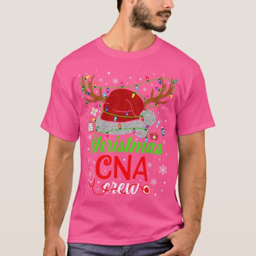 Christmas CNA Nurse Crew Santa Nurse Life Funny Xm T_Shirt