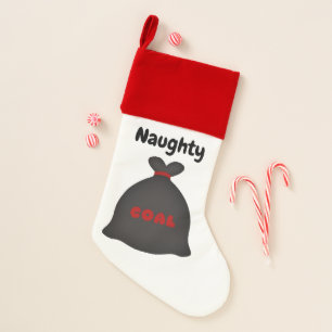 Christmas coal funny add name stocking