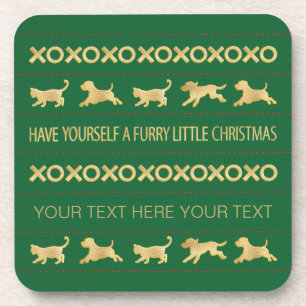 Christmas Coasters Furry Little Christmas
