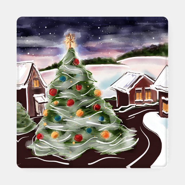 Christmas Coasters (Set of Four) (Single)