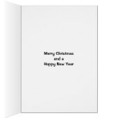 Christmas Cockatoo Card (Enter Your Own Message) (Inside (Right))