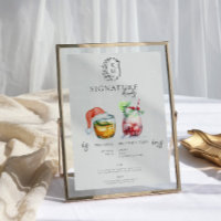 Christmas Cocktail | Bride & Groom Signature Drink