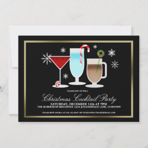 Christmas Cocktail Party Invitation