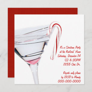 Christmas Cocktail Party Invitation