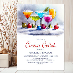 Christmas Cocktail Party Invitation