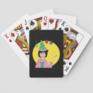 Christmas Cocktail   Poker Cards