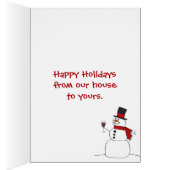 Christmas cocktail with candy cane on white (Inside (Right))