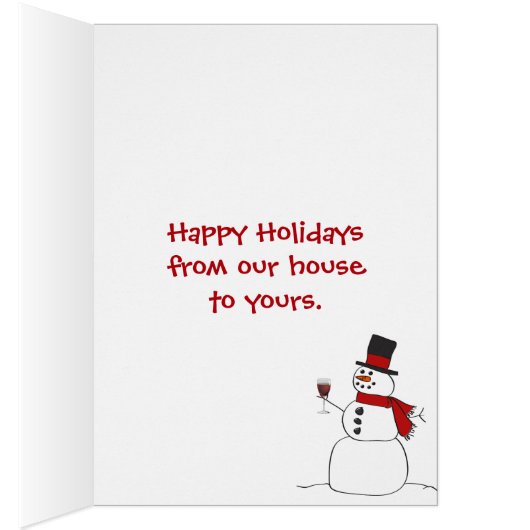 Christmas cocktail with candy cane on white (Inside (Right))