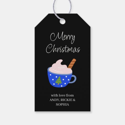 Christmas Cocoa Personalized Holiday Gift Tags