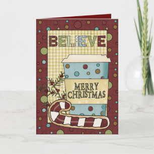 Christmas Coffee Card