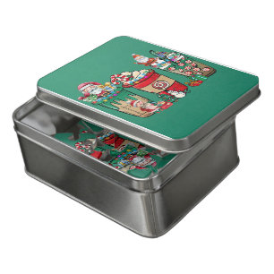 Christmas Coffee Latte Cozy Winter Santa Xmas Coff Jigsaw Puzzle
