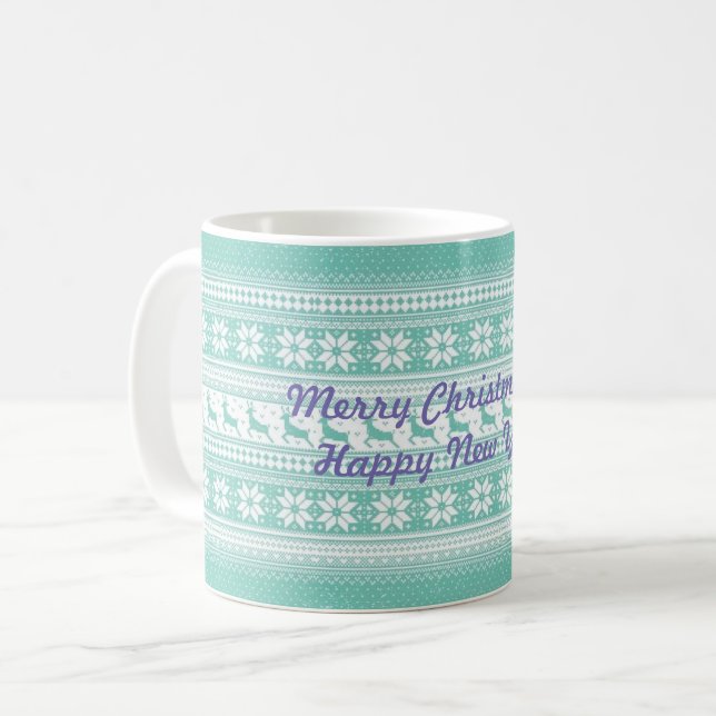 Christmas Coffee Mug (Front Left)