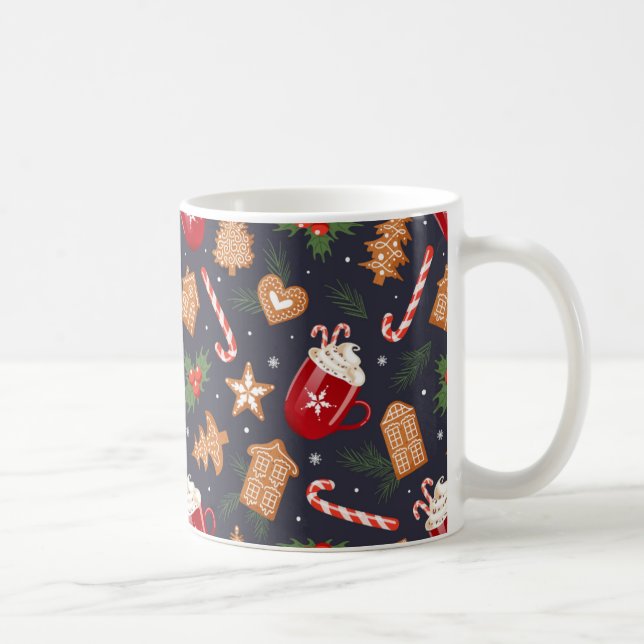 Christmas Coffee Mug Gingerbread Hot Chocolate  (Right)