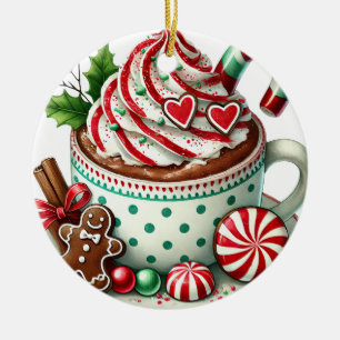 Christmas Coffee Ornament