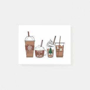 Christmas Coffee Post-it Notes