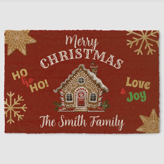 Christmas Coir Mat (Front)